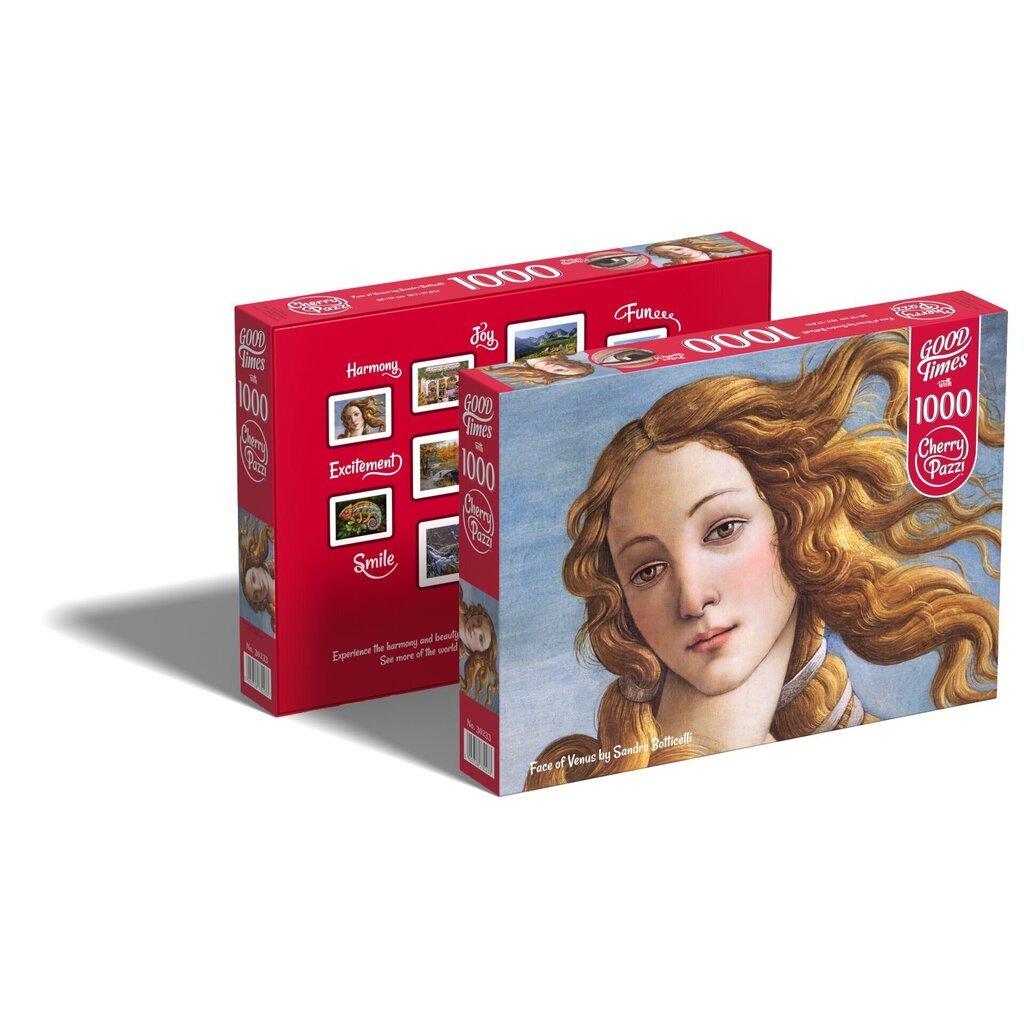 CherryPazzi pusle Face of Venus by Sandro Botticelli 1000 o. цена и информация | Pusled lastele ja täiskasvanutele | hansapost.ee