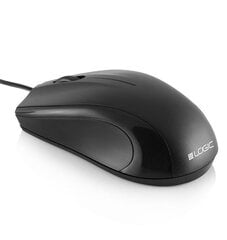 Logic LM-12, черный цена и информация | Компьютерные мыши | hansapost.ee
