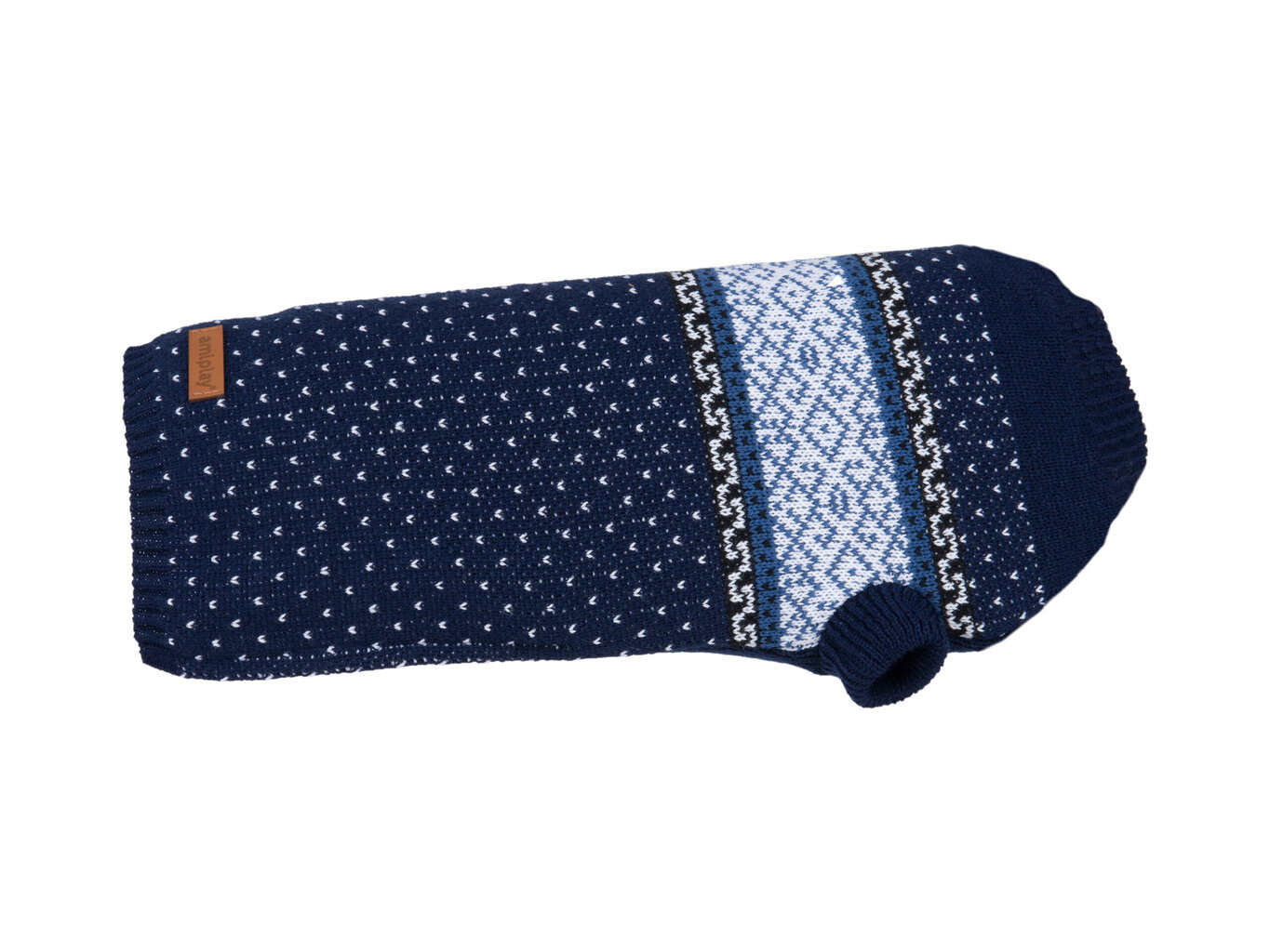 Amiplay kampsun koerale Bergen Navy Blue, 28 cm hind ja info | Koerte riided | hansapost.ee