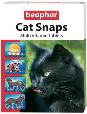 Beaphar Cat Snaps vitamiinid kassile , 75 tabl цена и информация | Toidulisandid, vitamiinid ja parasiiditõrje | hansapost.ee