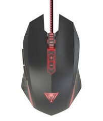 Мышь PatriotT Viper V530, черная/красная цена и информация | Мыши | hansapost.ee