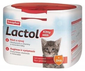 Beaphar Lactol piimaasendaja (piimapulber) kassipoegadele, 250 g hind ja info | Toidulisandid, vitamiinid ja parasiiditõrje | hansapost.ee