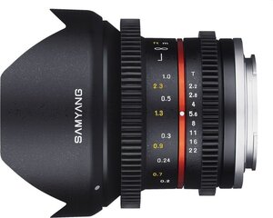 Samyang 12 мм T2.2 Cine NCS CS Sony E цена и информация | Samyang Мобильные телефоны, Фото и Видео | hansapost.ee