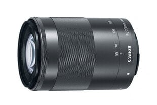 Objektiiv Canon EF-M 55-200mm f/4.5-6.3 IS STM, Must hind ja info | Fotoaparaatide objektiivid | hansapost.ee