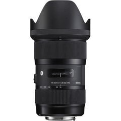 Sigma 18-35mm f/1.8 DC HSM Art objektiiv Nikonile hind ja info | Fotoaparaatide objektiivid | hansapost.ee
