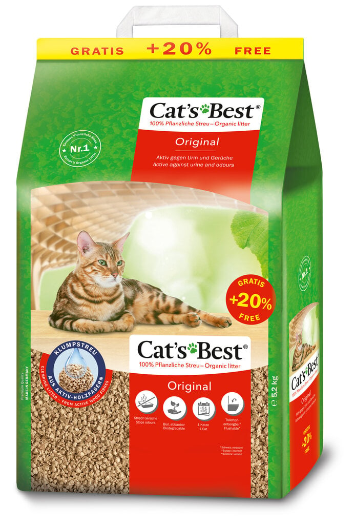 Kassiliiv CATS BEST Original, 10 l + 2 l kingituseks! цена и информация | Kassiliiv | hansapost.ee