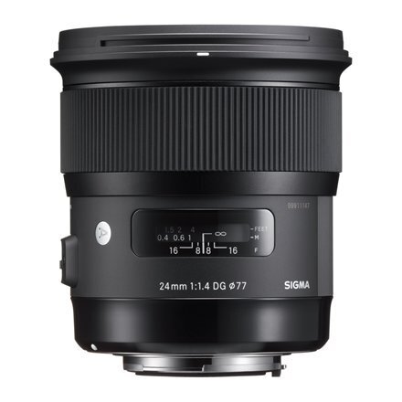 Sigma 24mm f/1.4 DG HSM Art Canon цена и информация | Fotoaparaatide objektiivid | hansapost.ee