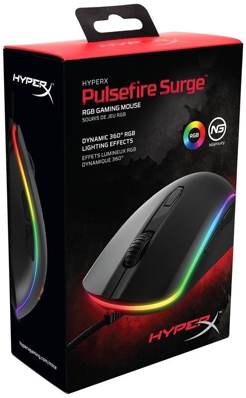 HyperX Pulsefire Surge RGB hind ja info | Arvutihiired | hansapost.ee