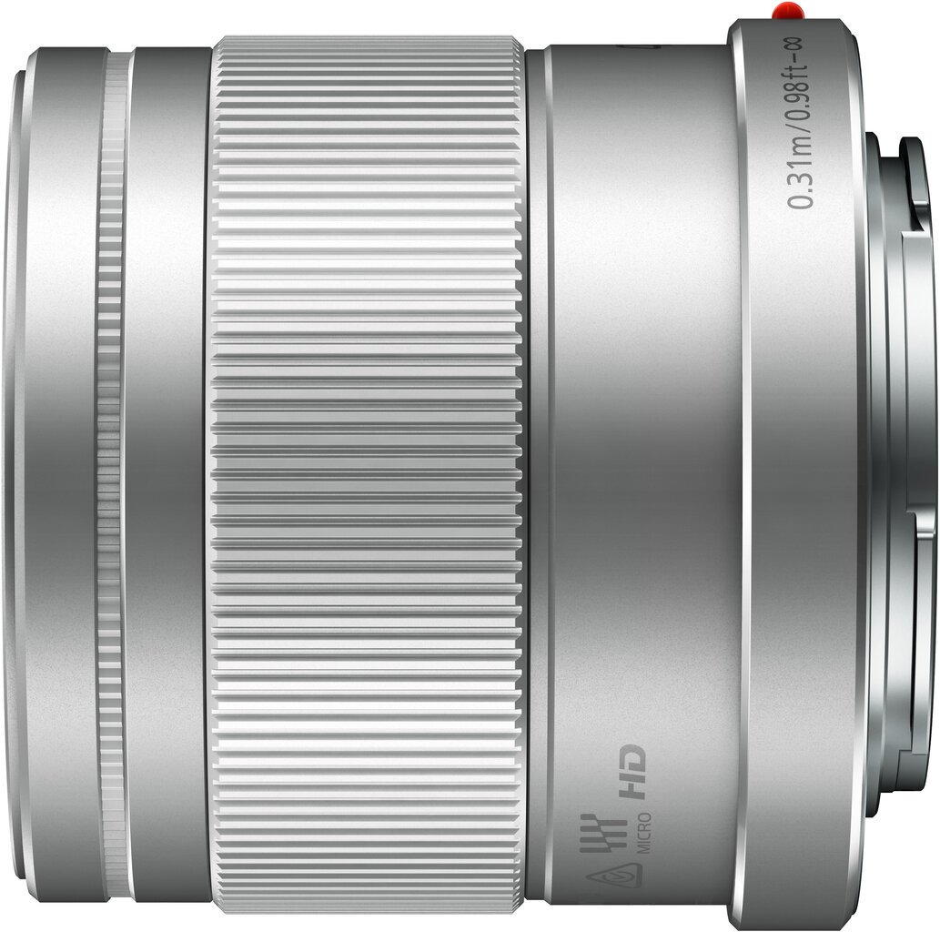 Panasonic LUMIX G 42.5mm / F1.7 ASPH. / POWER O.I.S. (H-HS043E-S) Silver цена и информация | Fotoaparaatide objektiivid | hansapost.ee