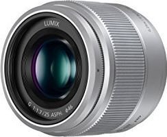 Panasonic LUMIX G 25mm f/1.7 Asph (H-H025E-S) Silver hind ja info | Fotoaparaatide objektiivid | hansapost.ee