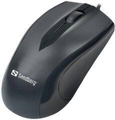 Sandberg 631-01, черный цена и информация | Компьютерные мыши | hansapost.ee