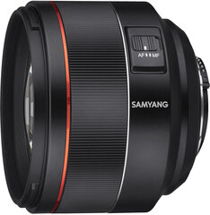 Samyang AF 85mm f/1.4 objektiiv Nikonile F hind ja info | Fotoaparaatide objektiivid | hansapost.ee