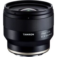 Tamron 20mm f/2.8 Di III OSD objektiiv Sonyle hind ja info | Tamron Fotoaparaadid, objektiivid ja lisatarvikud | hansapost.ee