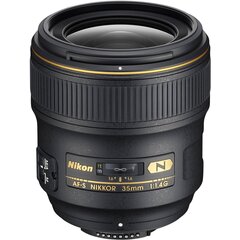 Nikon AF-S NIKKOR 35mm f/1.4G цена и информация | Объективы | hansapost.ee