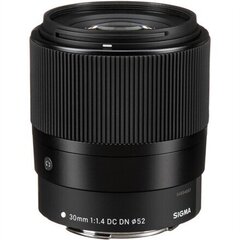 Sigma 30mm f/1.4 DC DN Contemporary objektiiv Canon EF-M hind ja info | Fotoaparaatide objektiivid | hansapost.ee