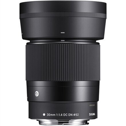 Sigma 30mm f/1.4 DC DN Contemporary objektiiv Canon EF-M цена и информация | Fotoaparaatide objektiivid | hansapost.ee