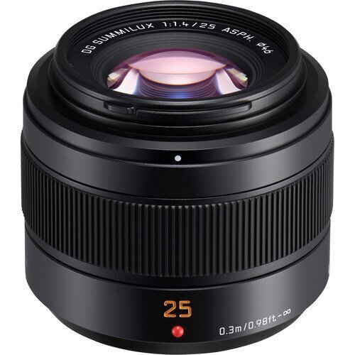 Panasonic LEICA DG SUMMILUX 25mm / F1.4 II ASPH. (H-XA025) цена и информация | Fotoaparaatide objektiivid | hansapost.ee