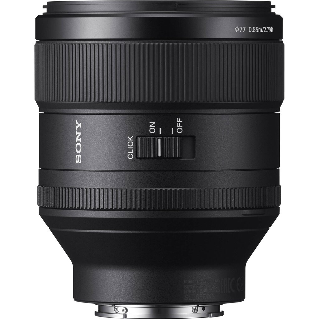 Sony FE 85mm F1.4 GM (Black) | (SEL85F14GM) цена и информация | Fotoaparaatide objektiivid | hansapost.ee