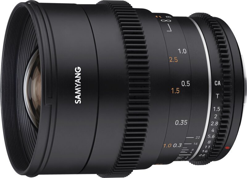 SAMYANG 24mm T1.5 VDSLR MK2 Canon RF hind ja info | Fotoaparaatide objektiivid | hansapost.ee