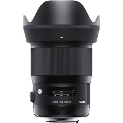 Sigma 28mm F1.4 DG HSM Art, Canon EF mount hind ja info | Fotoaparaatide objektiivid | hansapost.ee