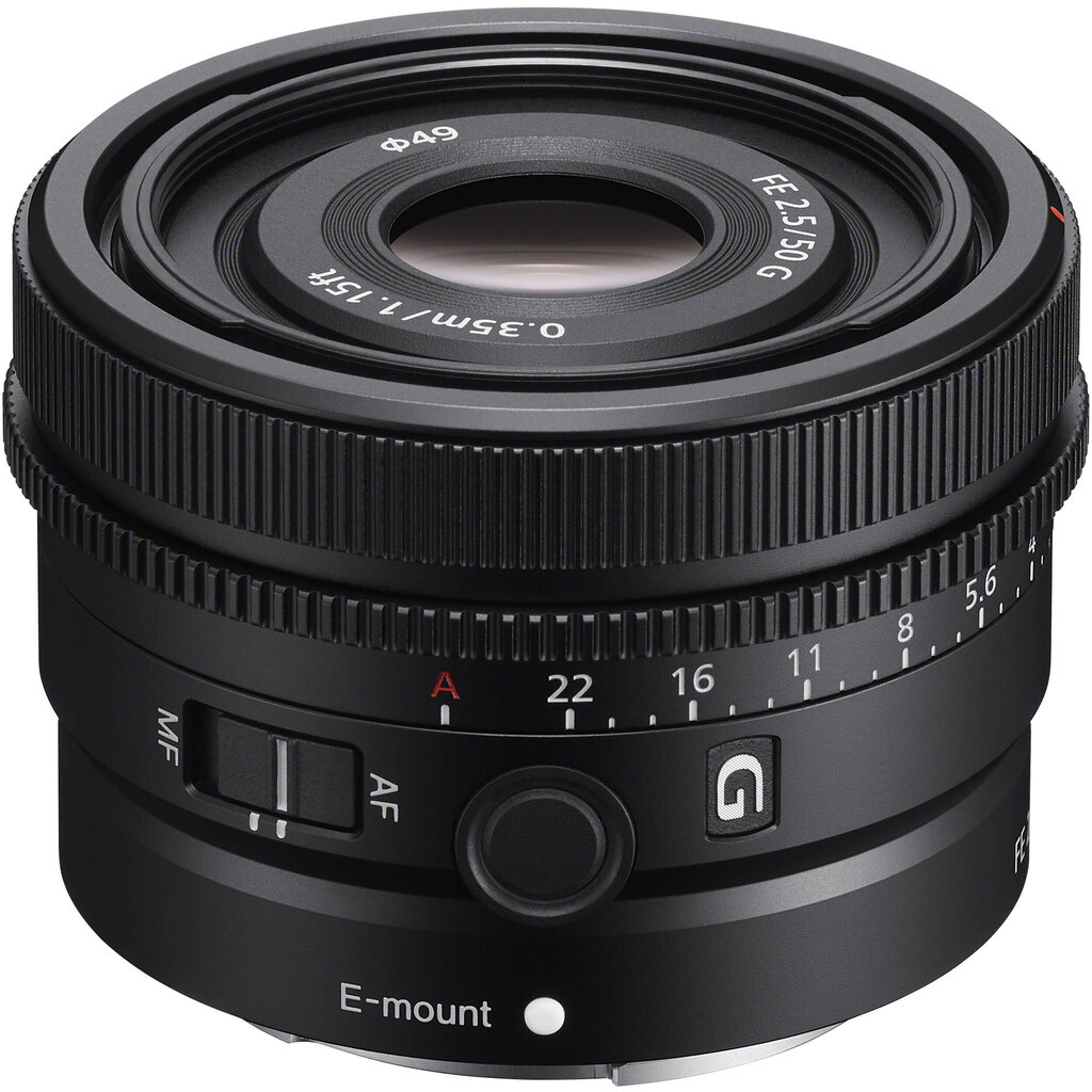 Sony FE 50mm f/2.5 G objektiiv price and information | Fotoaparaatide objektiivid | hansapost.ee