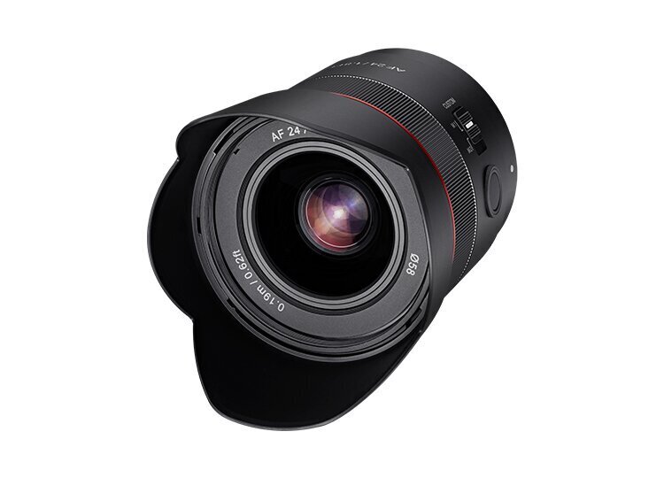 Samyang AF 24mm F1.8 FE (Sony FE) цена и информация | Fotoaparaatide objektiivid | hansapost.ee