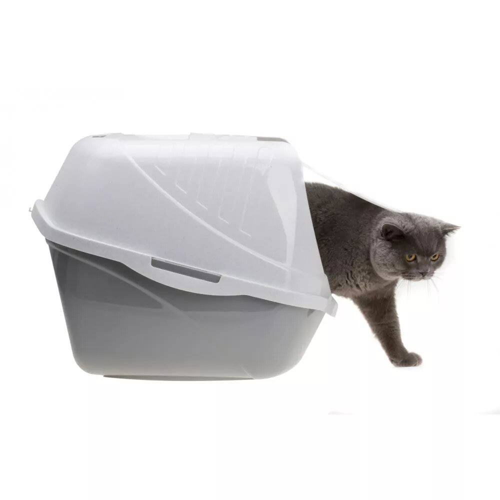 Pet Inn tualett Easy Cat, hall цена и информация | Kassiliivakast | hansapost.ee