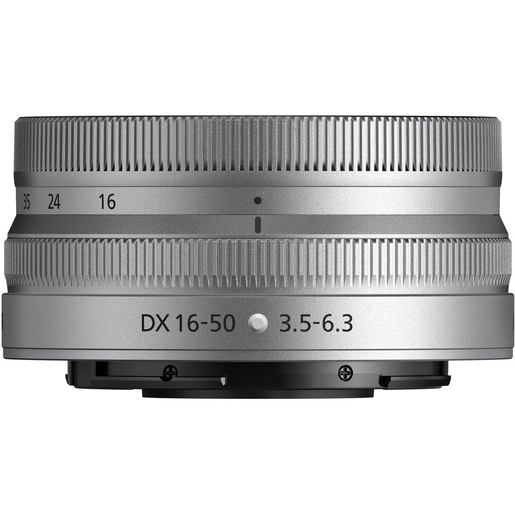 Nikon NIKKOR Z DX 16-50mm f/3.5-6.3 VR (Silver) - White box hind ja info | Fotoaparaatide objektiivid | hansapost.ee