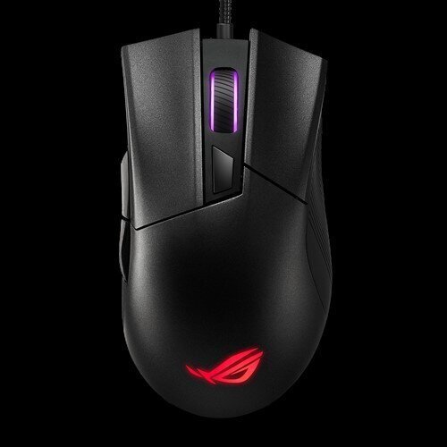 Asus ROG Gladius II Core, must hind ja info | Arvutihiired | hansapost.ee