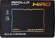 Hiro Apollo Speed RGB, must hind ja info | Arvutihiired | hansapost.ee