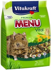 VITAKRAFT Premium Menu deegu toit, 0,6 kg hind ja info | Toit väikeloomadele | hansapost.ee