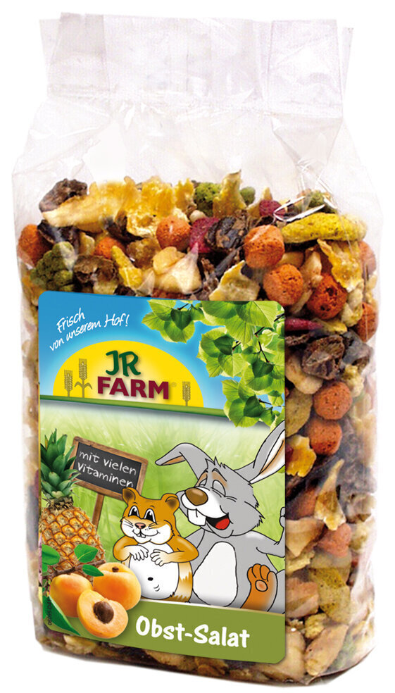 JR Farm graužikų pašaro papildas – vaisių mišinys Fruit Salad, 200 g цена и информация | Toit väikeloomadele | hansapost.ee