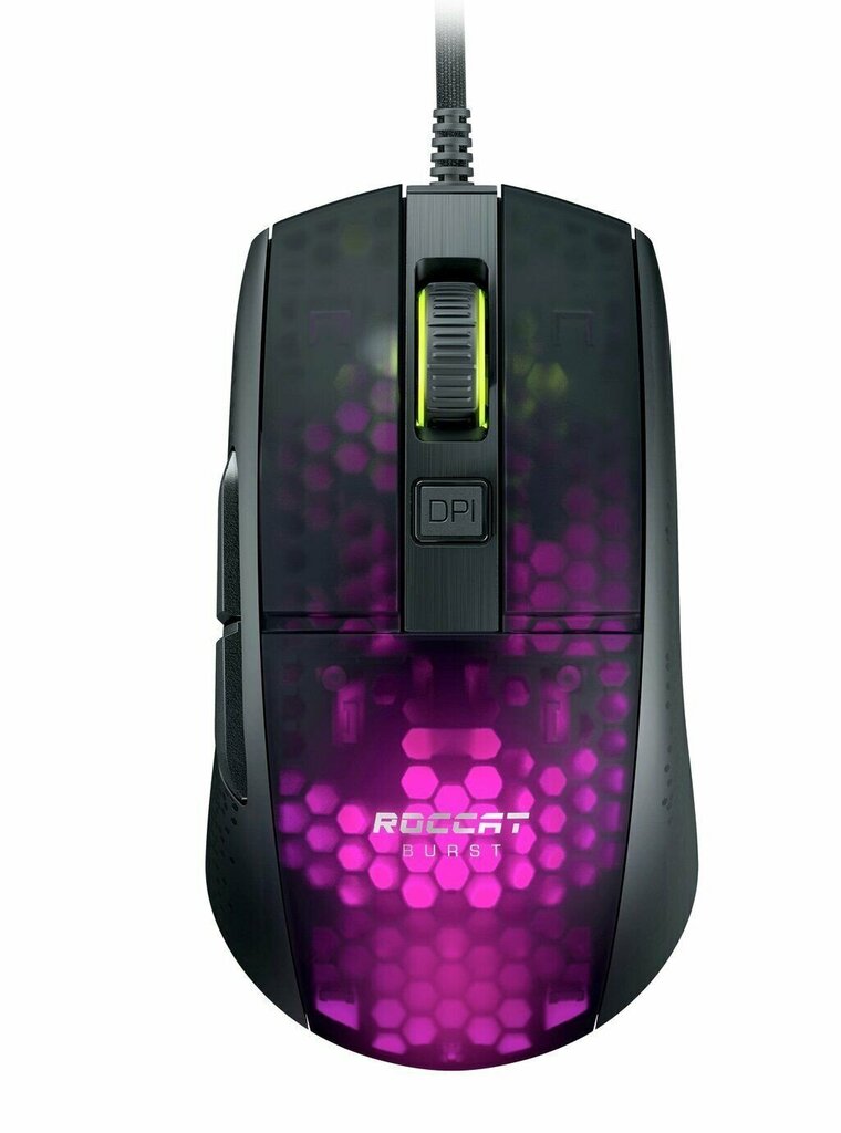 Hiir Roccat Burst Pro, must hind ja info | Arvutihiired | hansapost.ee