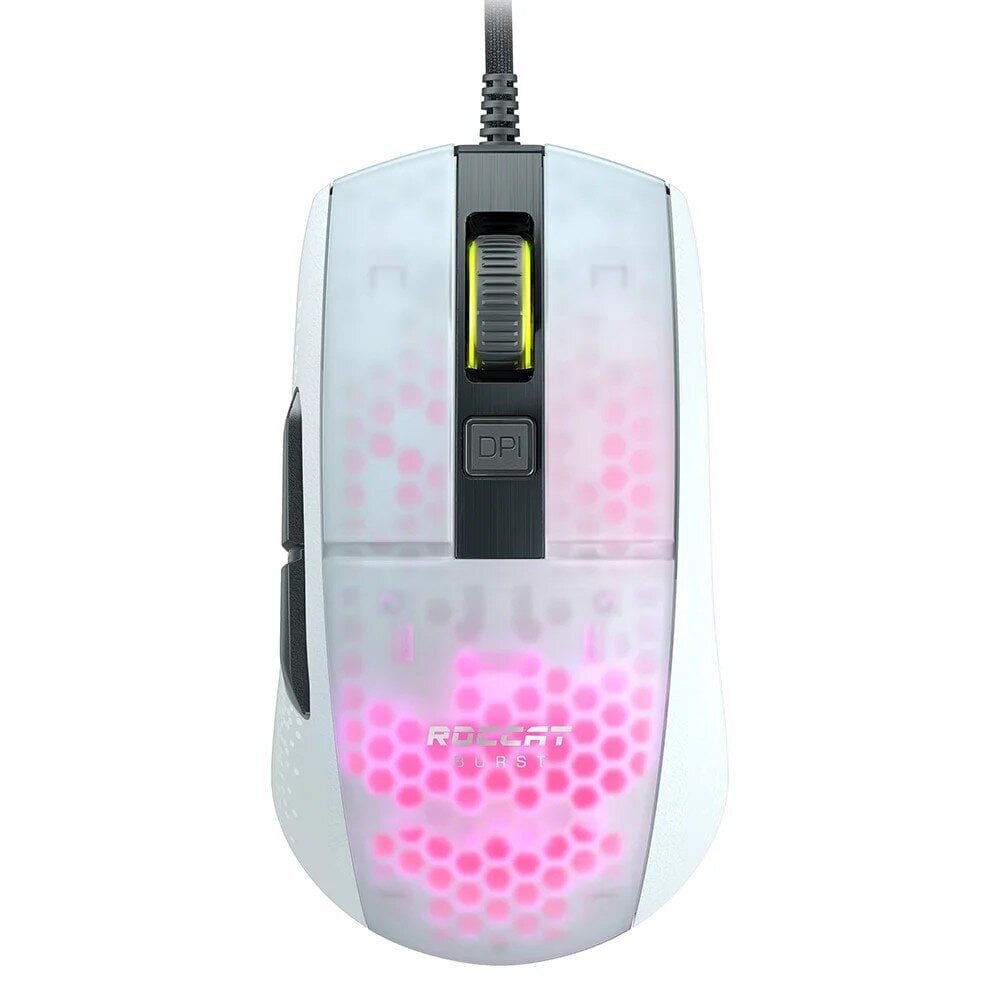 Hiir Roccat Burst Pro, valge hind ja info | Arvutihiired | hansapost.ee