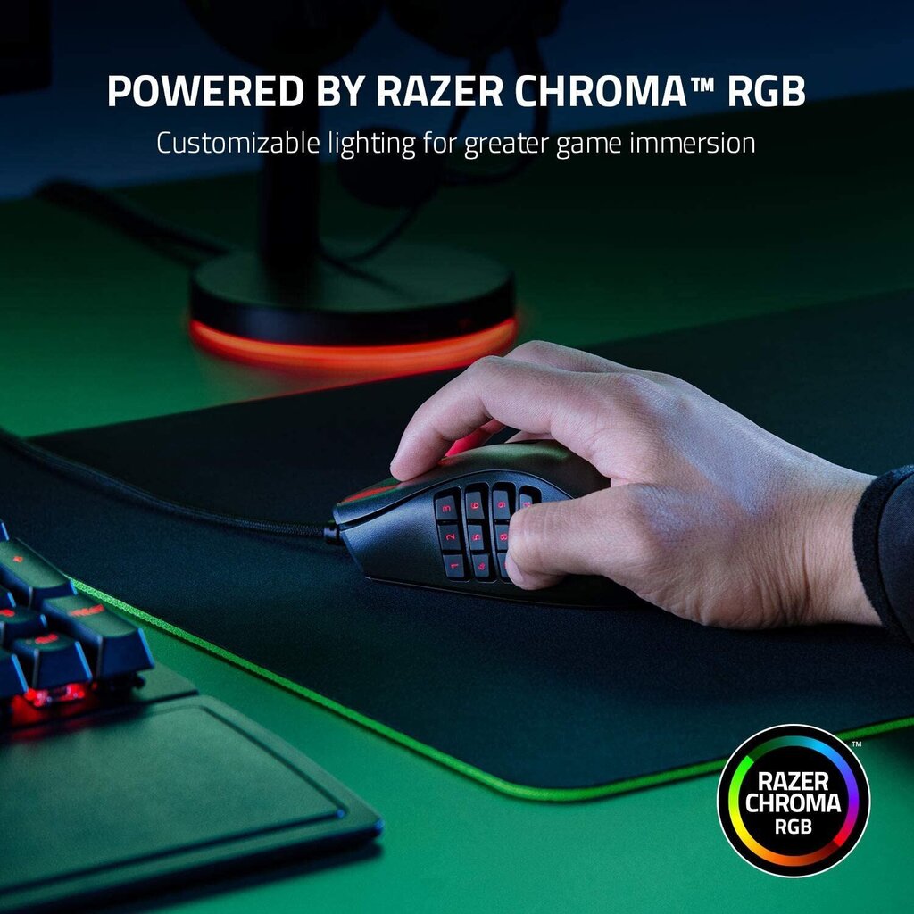 Razer RZ01-03590100-R3M1, must hind ja info | Arvutihiired | hansapost.ee