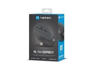 Natec NMY-1688, черный/серый цена и информация | Компьютерные мыши | hansapost.ee