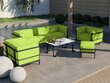 Aiatool Calme Jardin Cannes, heleroheline/tumehall цена и информация | Aiatoolid, rõdutoolid | hansapost.ee