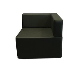 Кресло Wood Garden Modena 78L Premium, черное цена и информация | Садовые стулья, кресла, пуфы | hansapost.ee