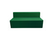 Diivan Wood Garden New Torino 156 Premium, roheline hind ja info | Aiatoolid, rõdutoolid | hansapost.ee