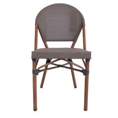 Стул BAMBUS, 47x59xH81 см, коричневый цена и информация |  Садовые стулья, кресла, пуфы | hansapost.ee