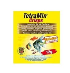Полноценный корм для рыбок Tetramin Crisps 12гр. цена и информация | Корм для рыб | hansapost.ee