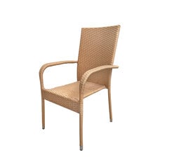 Уличный стул Novelly Home, светло-коричневый цена и информация |  Садовые стулья, кресла, пуфы | hansapost.ee