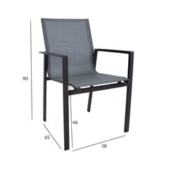 Tool AMALFI 58x65xH90cm, hall price and information | Garden chairs, balcony chairs | hansapost.ee