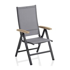 Kokkupandav tool Kettler Cirrus, hall hind ja info | Aiatoolid, rõdutoolid | hansapost.ee