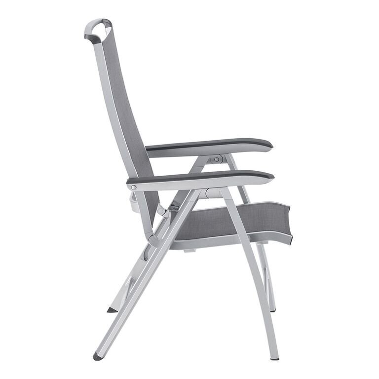 Kettler Forma II kokkupandav tool, hall/hõbedane цена и информация | Aiatoolid, rõdutoolid | hansapost.ee