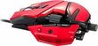 Mad Catz R.A.T. 8+, punane цена и информация | Arvutihiired | hansapost.ee