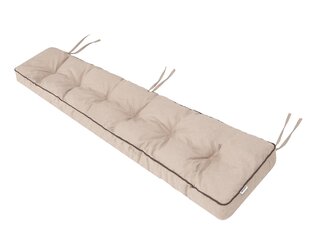 Подушка на скамейку Etna Ekolen 120x40 см, бежевая цена и информация | Подушки, наволочки, чехлы | hansapost.ee