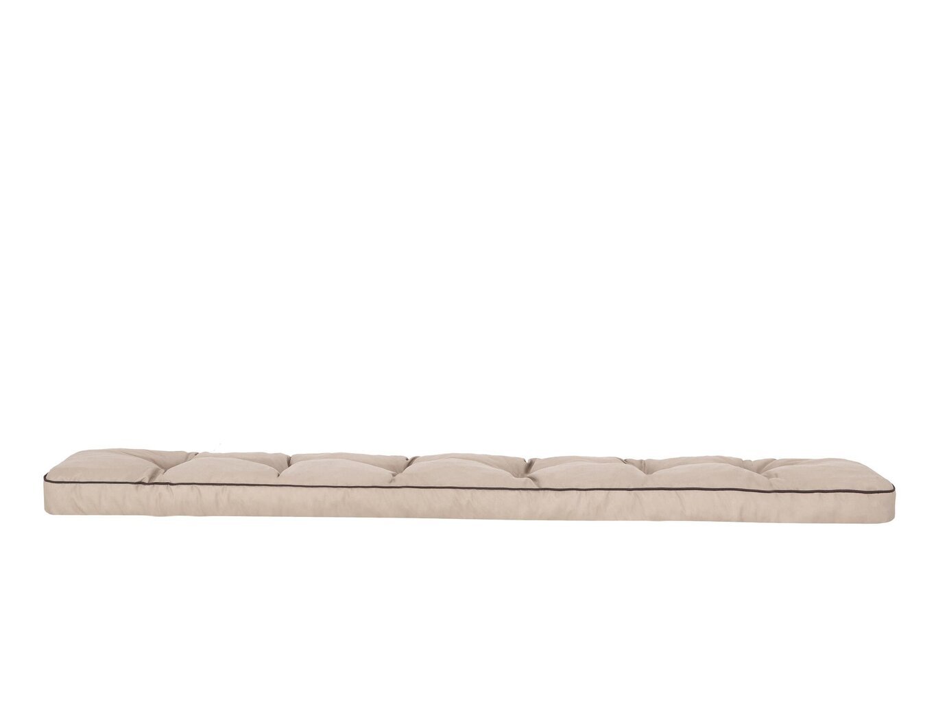 Padi pingile Etna Oxford 180x40 cm, beeži värvi цена и информация | Toolipadjad ja toolikatted | hansapost.ee