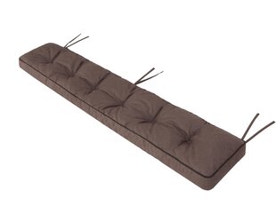 Подушка на скамейку Etna Ekolen 180x40 см, коричневая цена и информация | Подушки, наволочки, чехлы | hansapost.ee