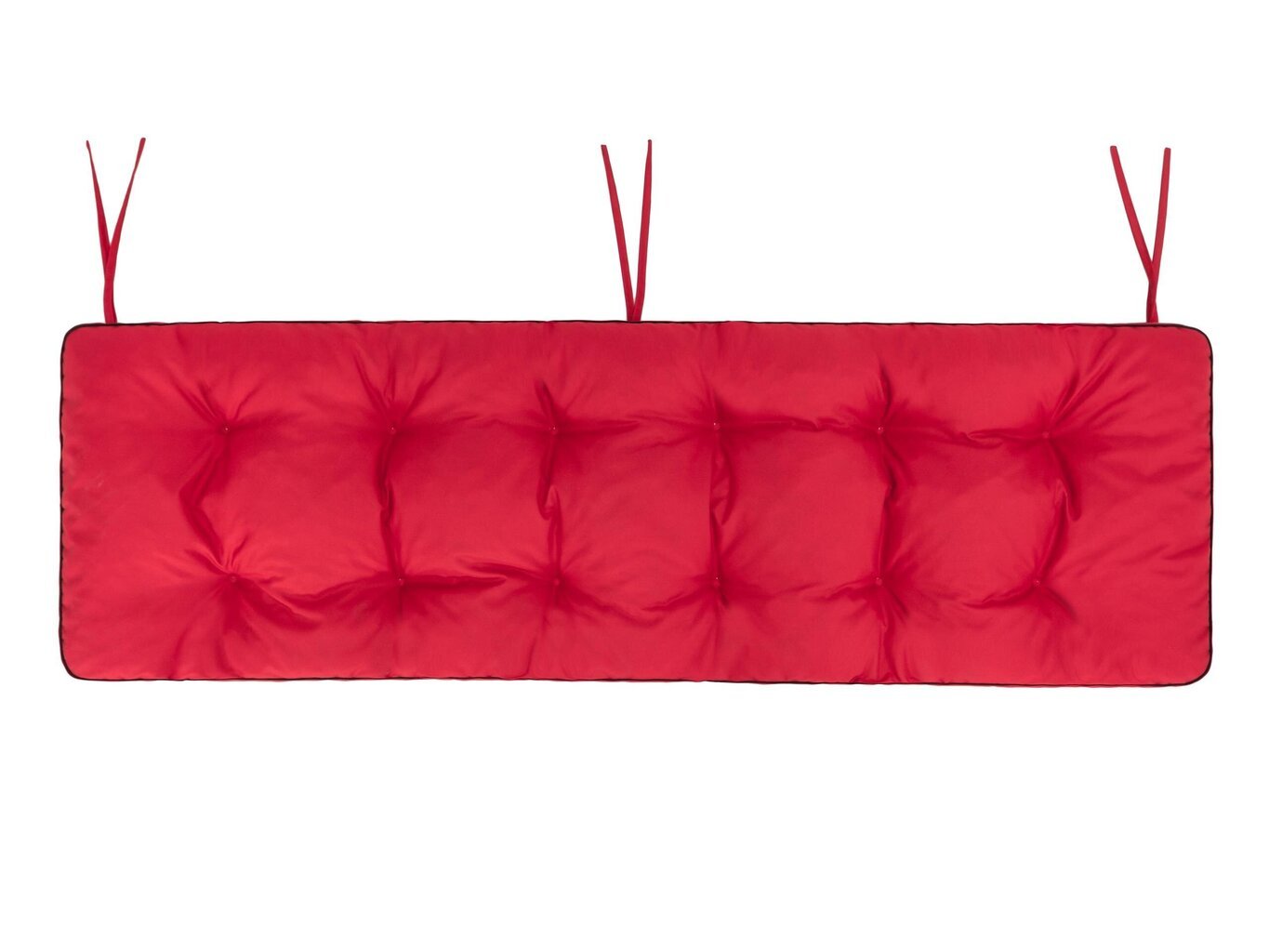 Padi pingile Etna Oxford 180x50 cm, punane hind ja info | Toolipadjad ja toolikatted | hansapost.ee